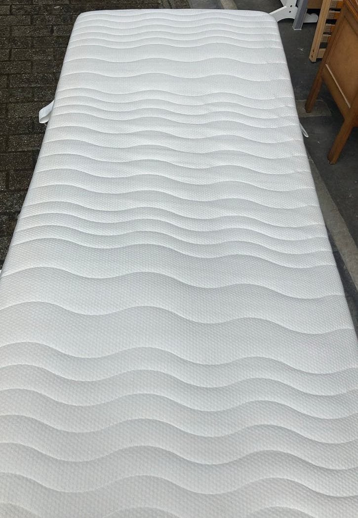 Pocketveringmatras 90x200 cm, Huis en Inrichting, Ophalen, 90 cm, Eenpersoons, Zo goed als nieuw