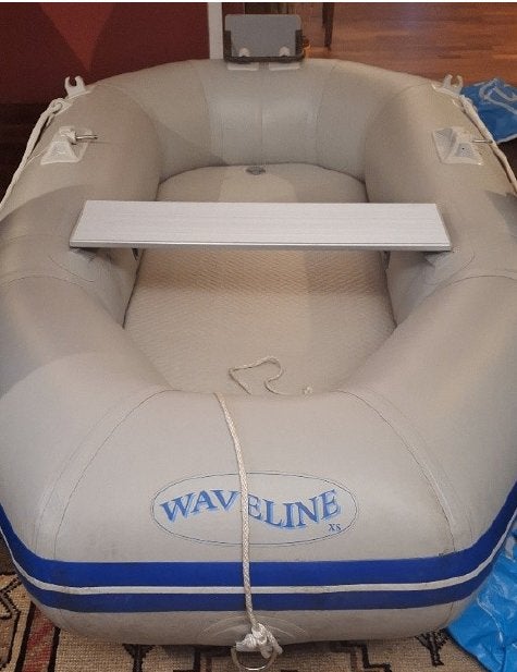 Rubber opblaasboot merk Waveline 240x135, Ophalen, Zo goed als nieuw, Overige typen