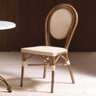 Bistro stoel, Huis en Inrichting, Stoelen, Ophalen, Bruin, Nieuw, Bistro beige