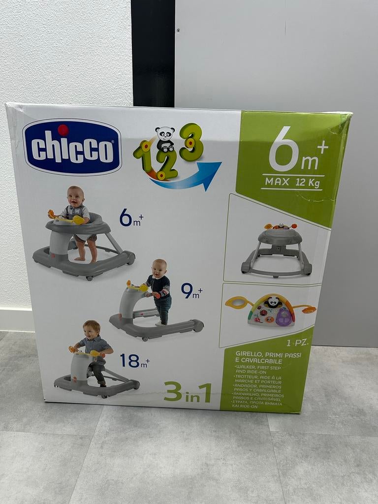 Chicco loopstoel 1 2 3 Baby walker, Ophalen, Zo goed als nieuw
