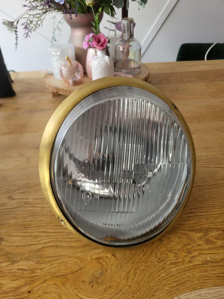 Porsche koplamp H4 glas AL - incompleet, voor onderdelen, Ophalen of Verzenden, Porsche