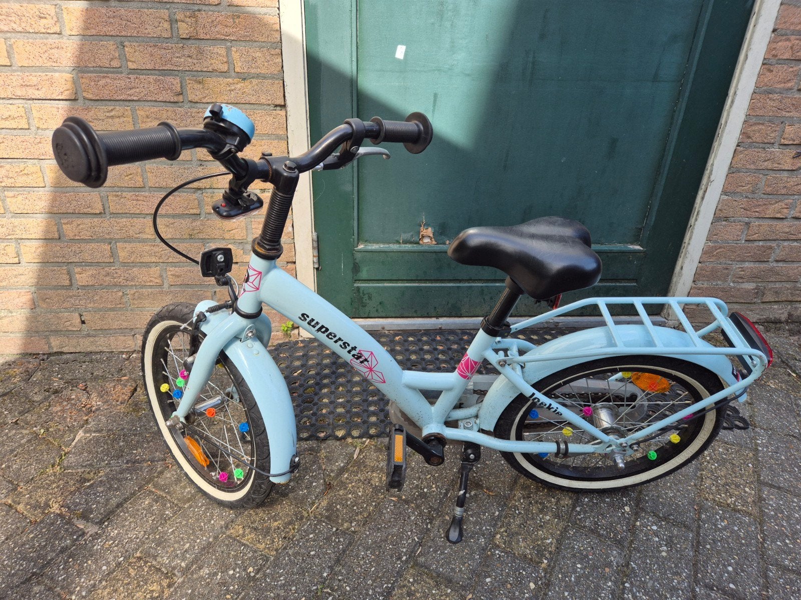 Loekie kinderfiets, 16 inch., Ophalen, Gebruikt, 16 tot 20 inch, Loekie