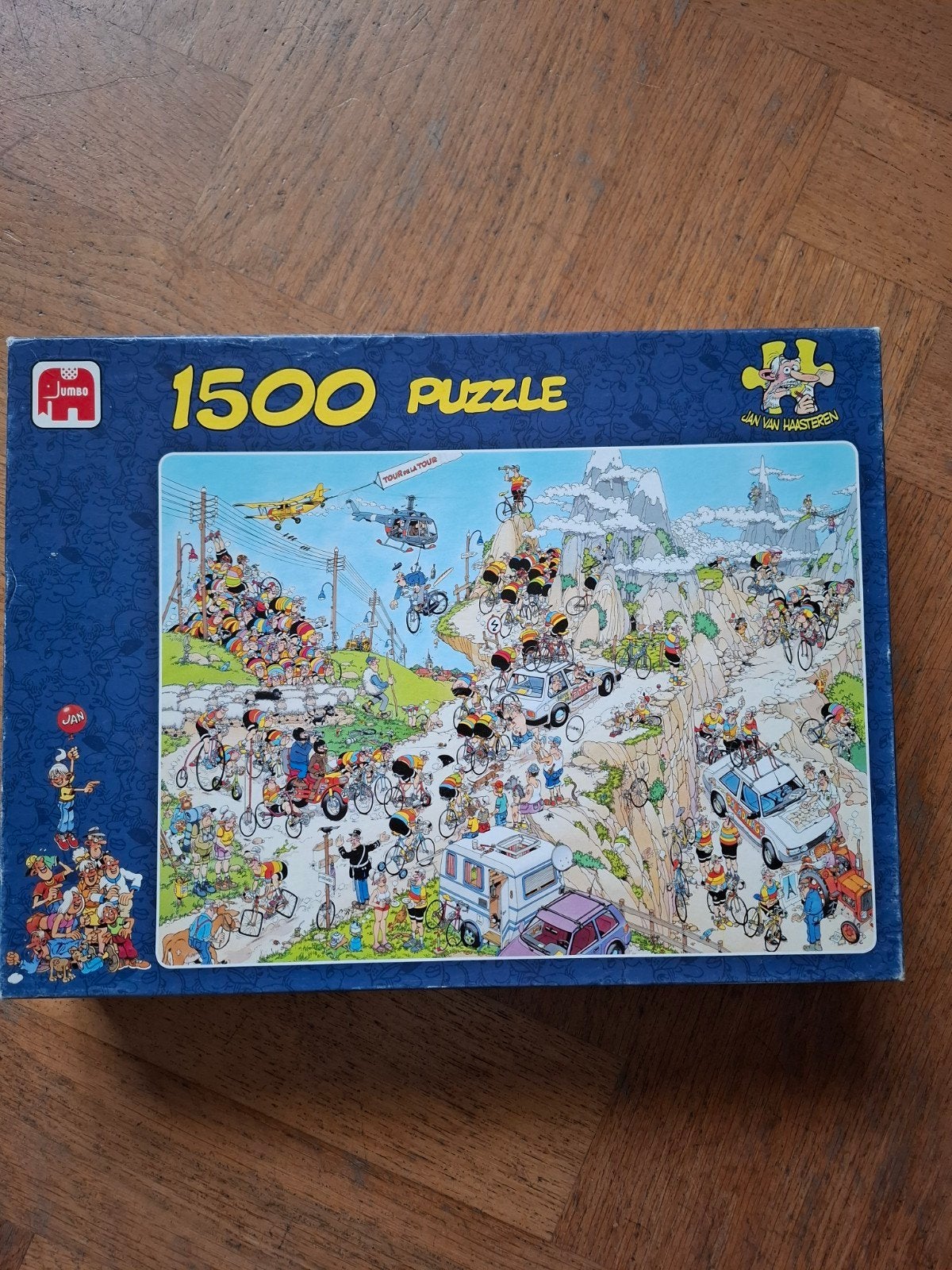 Diverse puzzels 1000 stuks: Jan van Haasteren, King, Ravensb, Ophalen of Verzenden, 500 t/m 1500 stukjes, Gebruikt, Legpuzzel