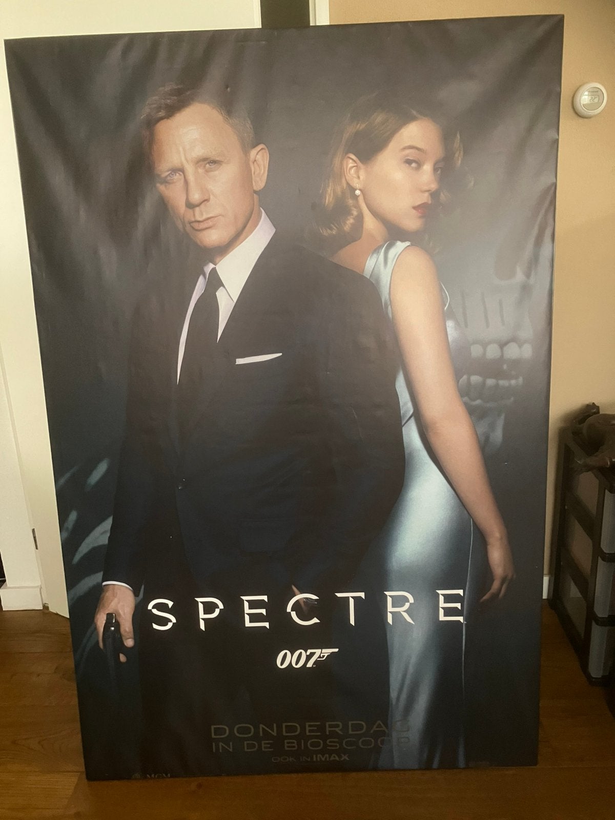 James Bond Spectre poster, Verzamelen, Posters, Ophalen, Zo goed als nieuw, A1 t/m A3, Film en Tv