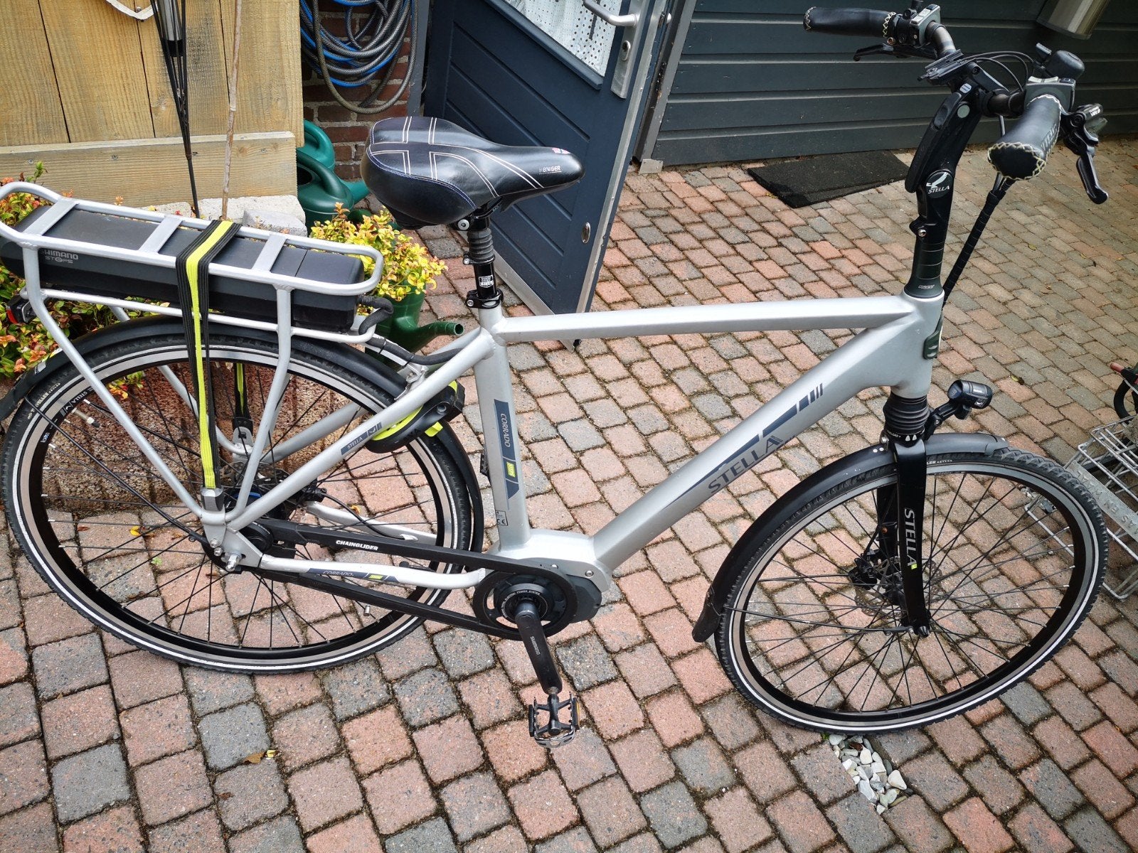 Stella Corrado Steps E-bike -Herenfiets, 55 tot 59 cm, Ophalen, Zo goed als nieuw, 50 km per accu of meer