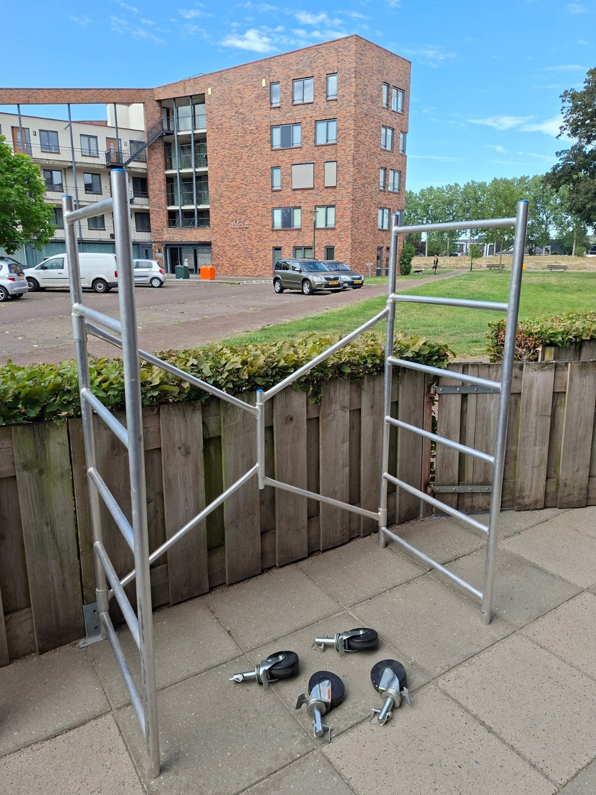 Steiger, Doe-het-zelf en Verbouw, Steigers, Ophalen, Rolsteiger of Kamersteiger, Minder dan 2 meter
