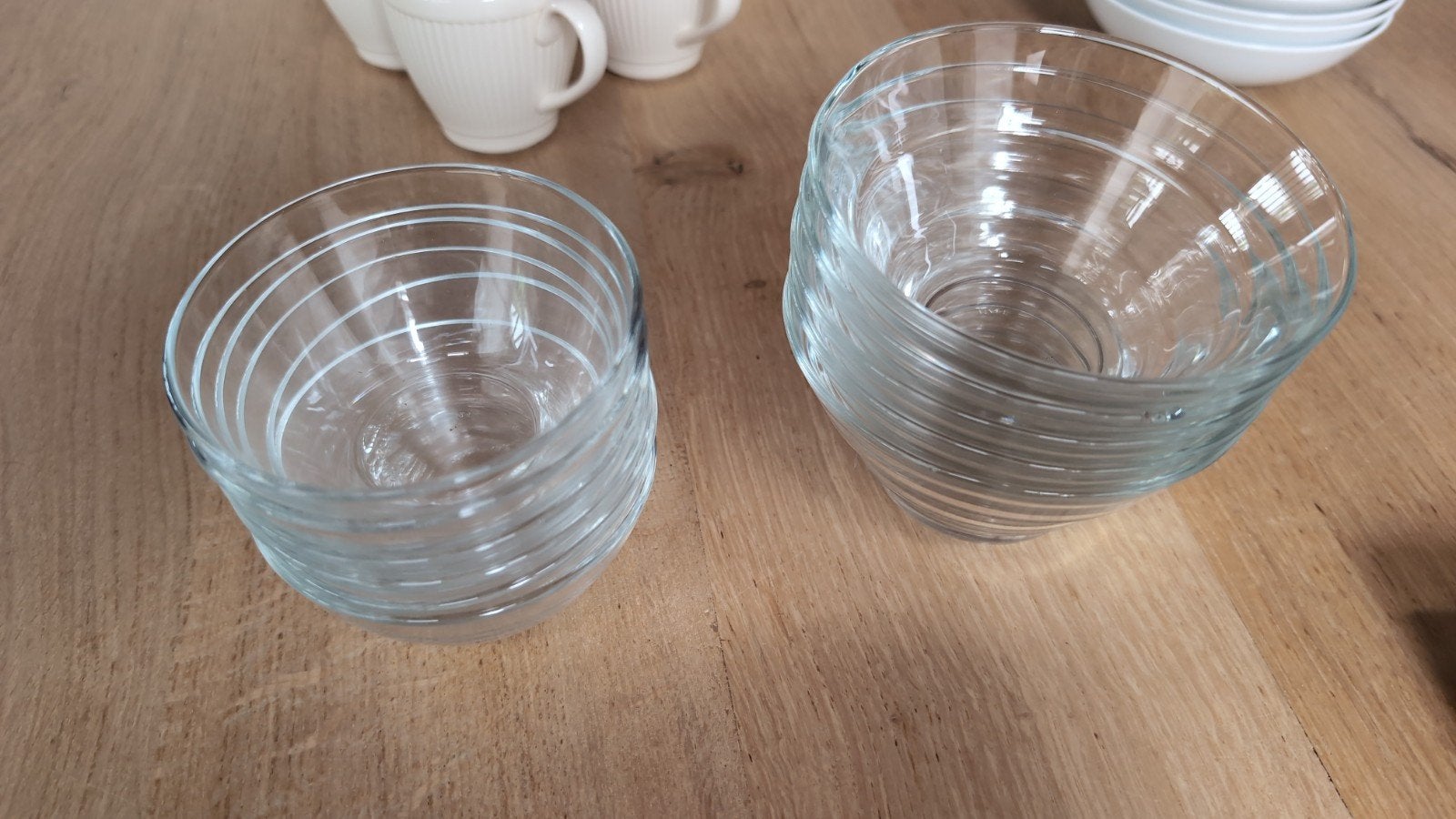Glazen schaaltjes/kommetjes - set van 12, Ophalen, Kom(men), Overige stijlen, Glas