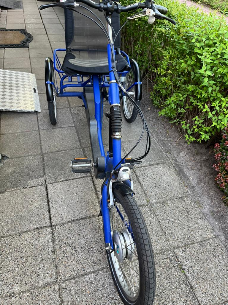 Nijland singly air elektrische driewielfiets, Ophalen, Zo goed als nieuw