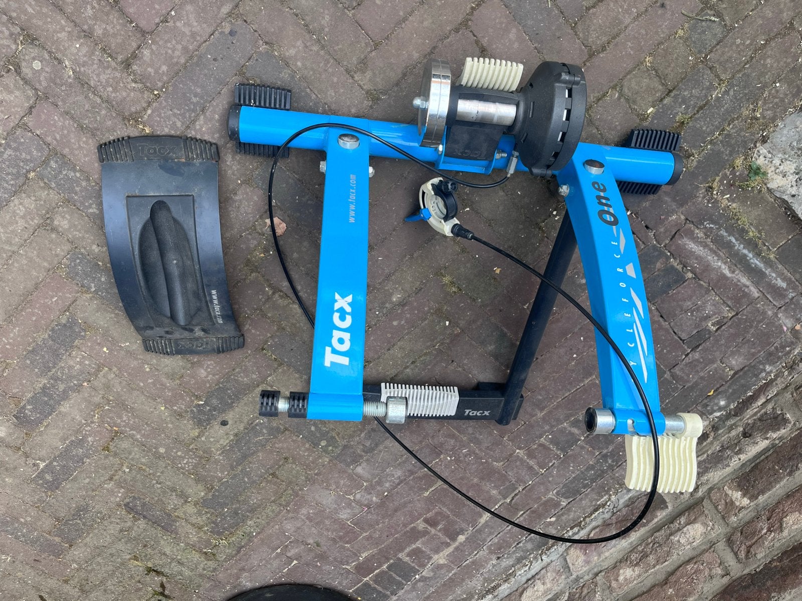 Tacx Cycleforce One fietstrainer met voorwielsteun, Ophalen, Gebruikt, Overige typen