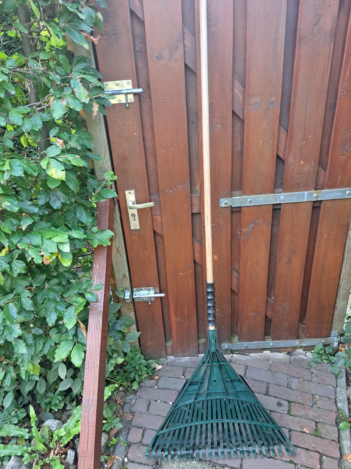 handige 2+ 1 gras en- bladharkgrijper, Ophalen, Zo goed als nieuw, Hark