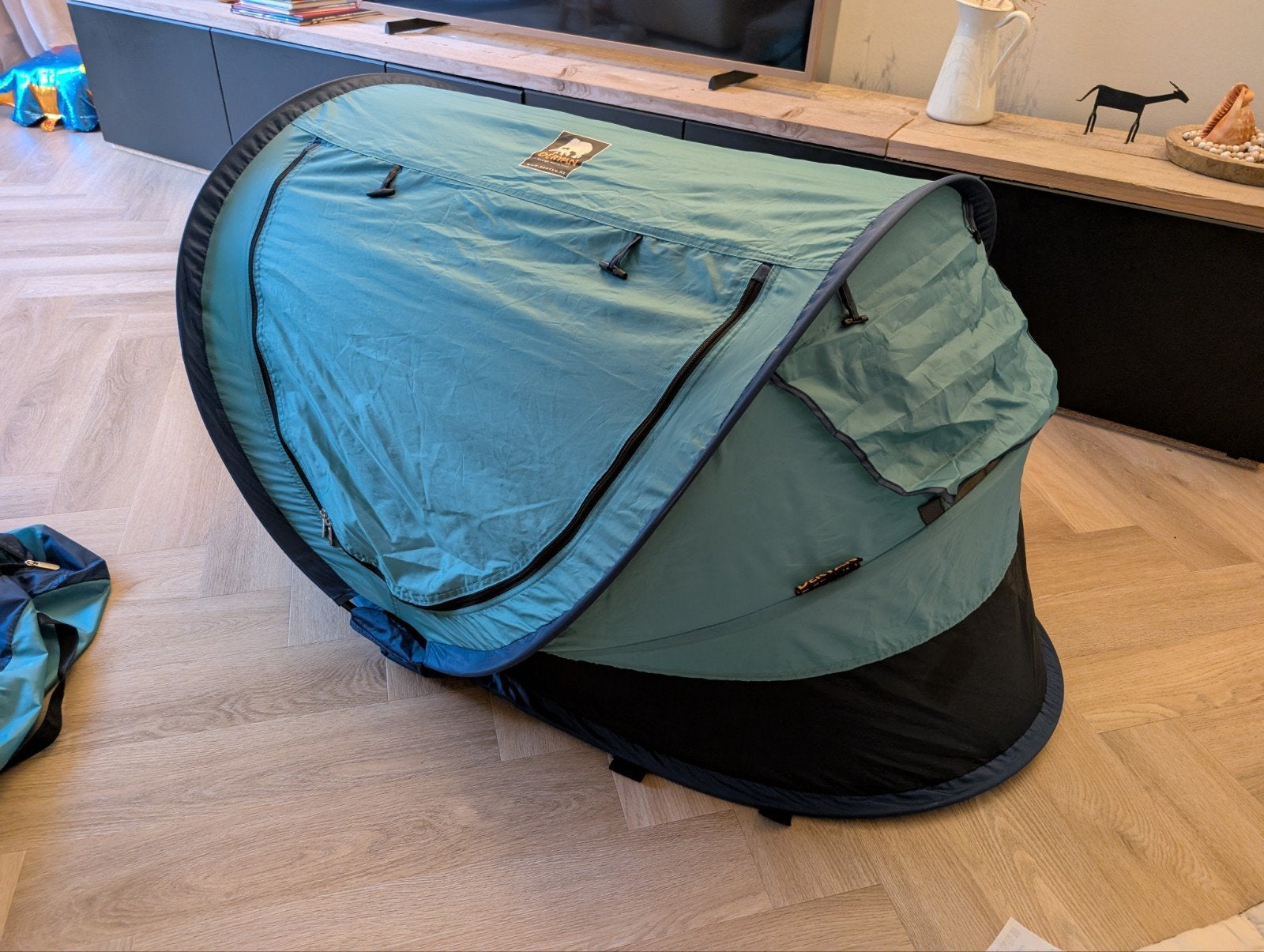 Deryan Travel Cot Peuter Luxe - Reisbedje, Kinderen en Baby's, Babywiegjes en Ledikanten, Ophalen of Verzenden, Zo goed als nieuw