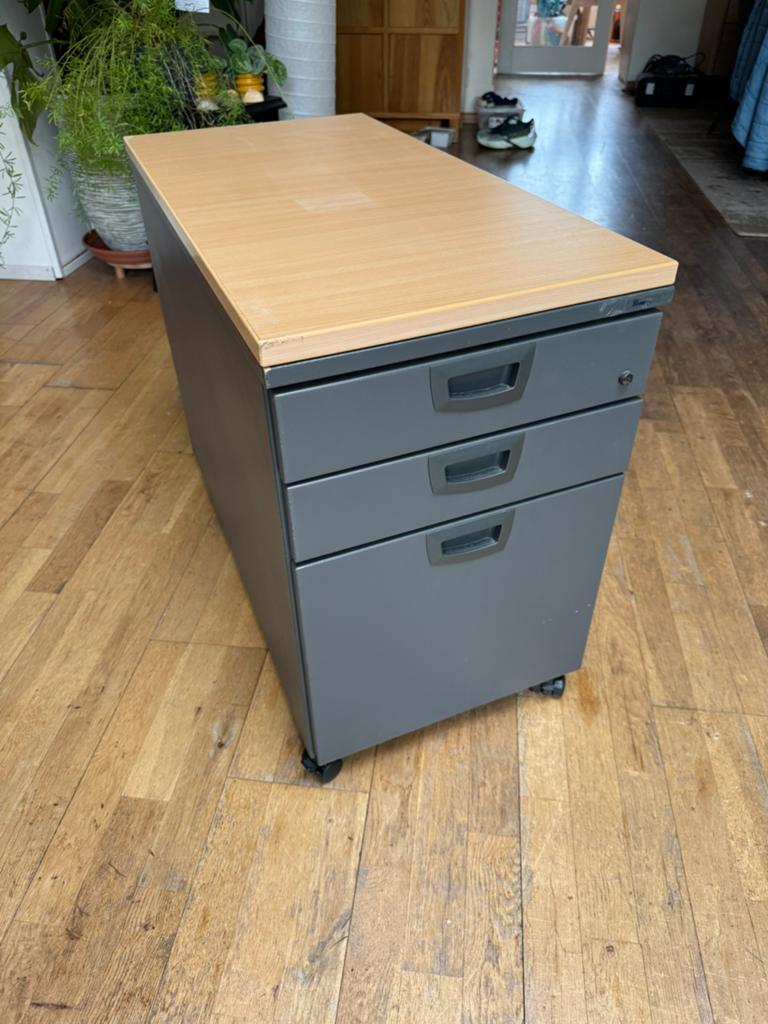 Ladekast Kinnarps, Huis en Inrichting, Kasten | Ladekasten, Ophalen, Minder dan 50 cm, 3 of 4 laden, Minder dan 100 cm