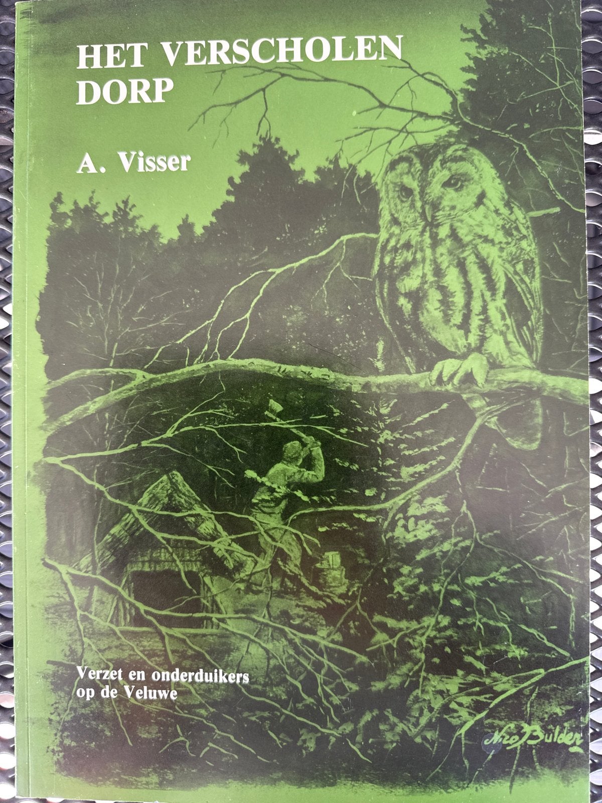 Het Verscholen Dorp - A. Visser (Verzet en onderduikers), Ophalen of Verzenden, 20e eeuw of later, Gelezen