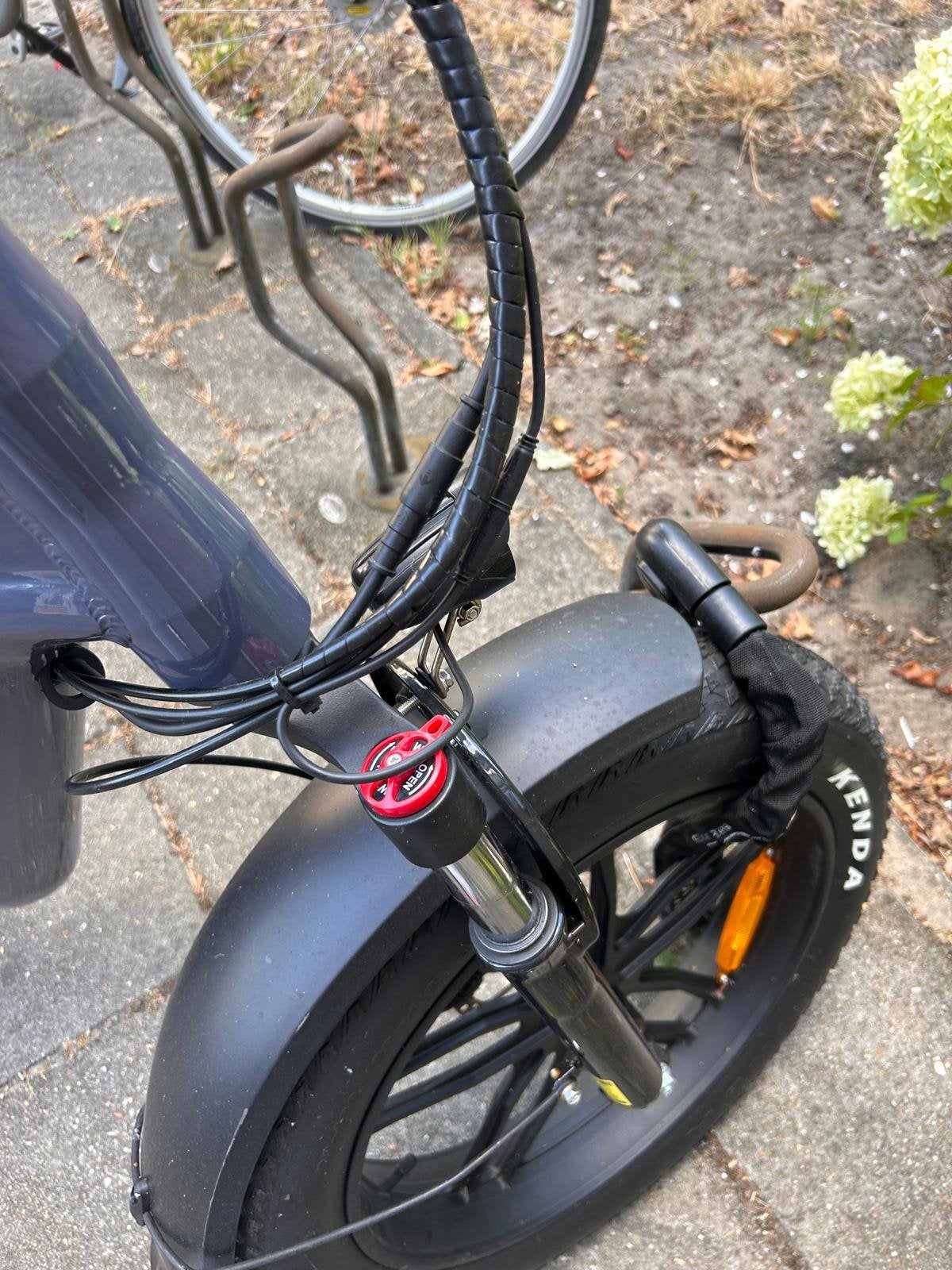 *Opvouwbare elektrische fiets met kinderzitje*, Ophalen of Verzenden