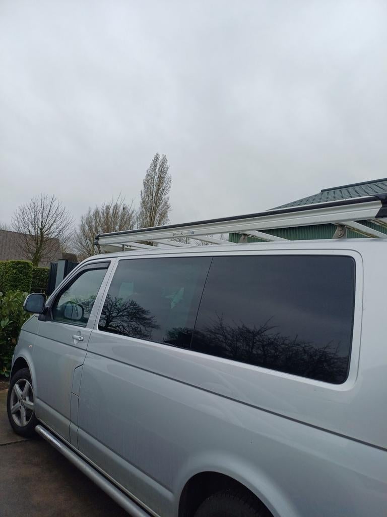 T5 kort model met RVS imperiaal vw transporter, Auto diversen, Dakdragers, Ophalen of Verzenden, Gebruikt