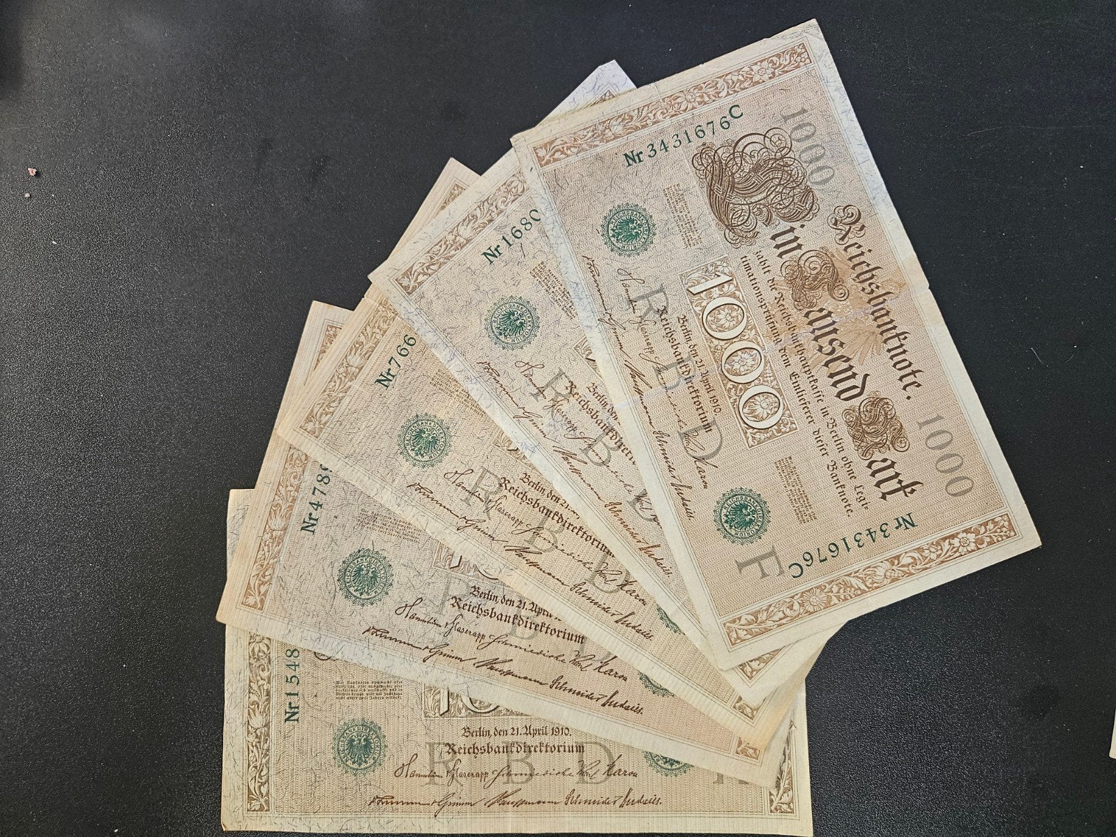 Duitsland pick 45b 1910 per stuk, Postzegels en Munten, Ophalen of Verzenden, Duitsland, Los biljet