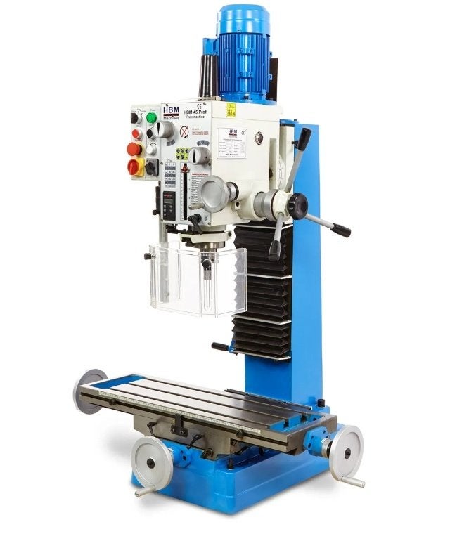 HBM freesmachine BF 45 230 Volt, Doe-het-zelf en Verbouw, Ophalen, Zo goed als nieuw
