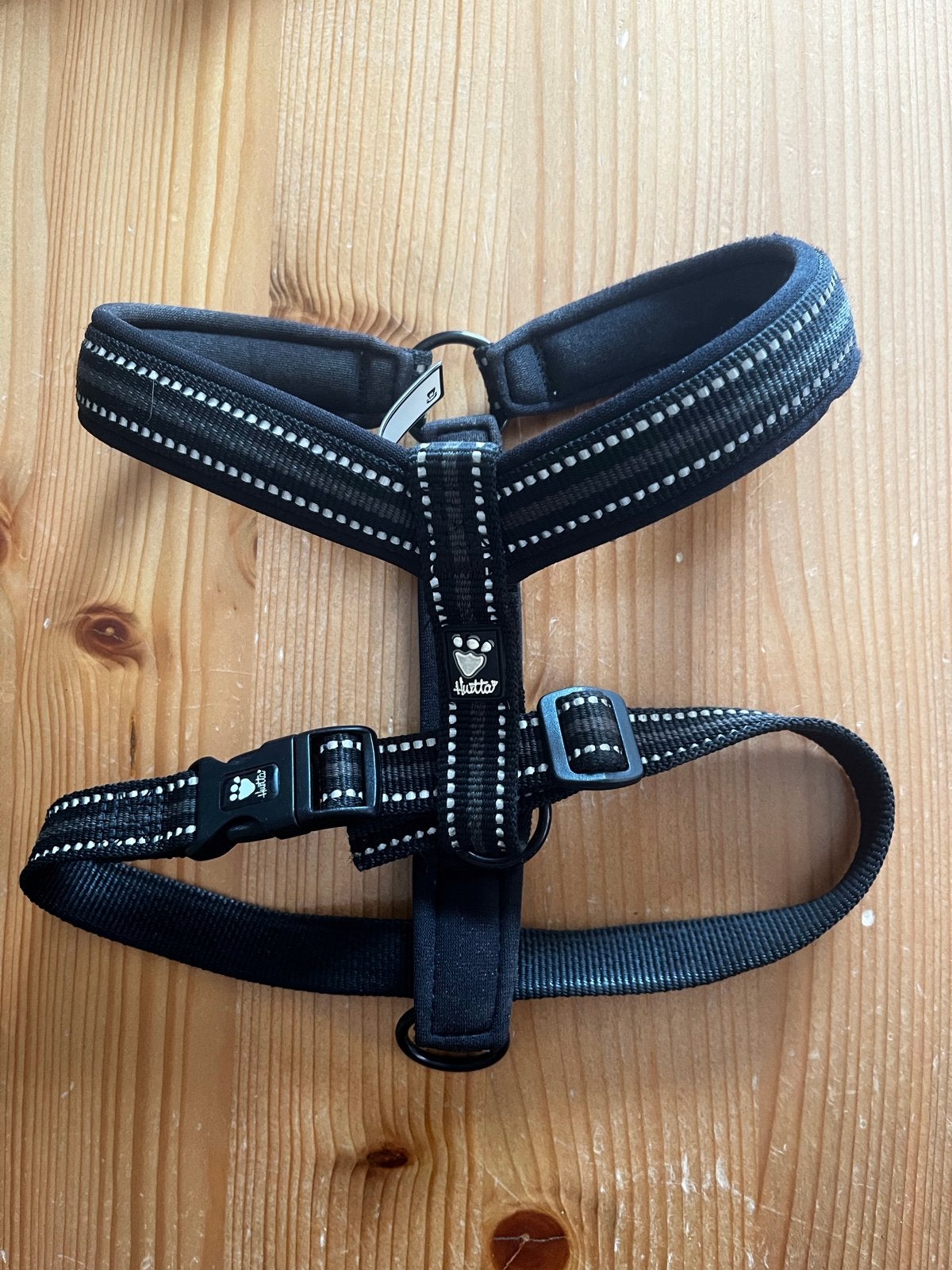 Hurtta Padded Y-Tuig 55 cm zwart, Overige merken, Ophalen of Verzenden, Zo goed als nieuw, Hondentuig