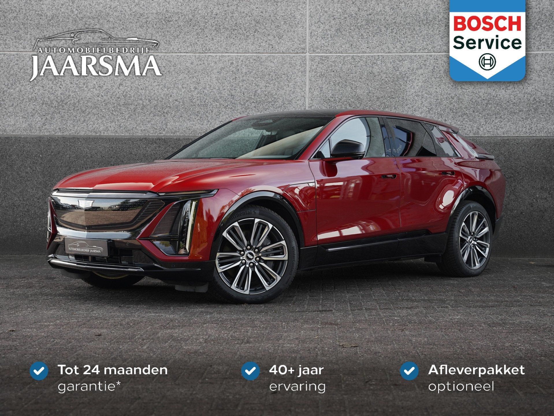 Cadillac Lyriq Sport 600 E4 | Groot glazen dak | Apple CarPl, Auto's, Automaat, Gebruikt, Leder, 1588 kg