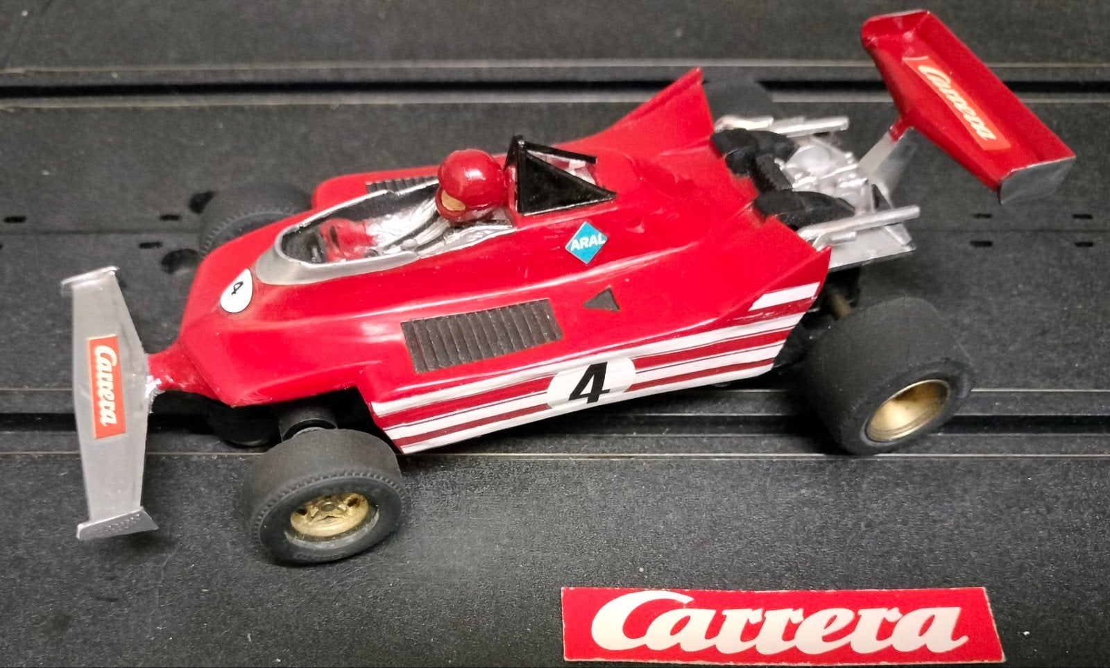 Carrera Universal racebaan raceauto Ferrari 312 T4 formule 1, Ophalen of Verzenden, Zo goed als nieuw, Elektrisch, Carrera