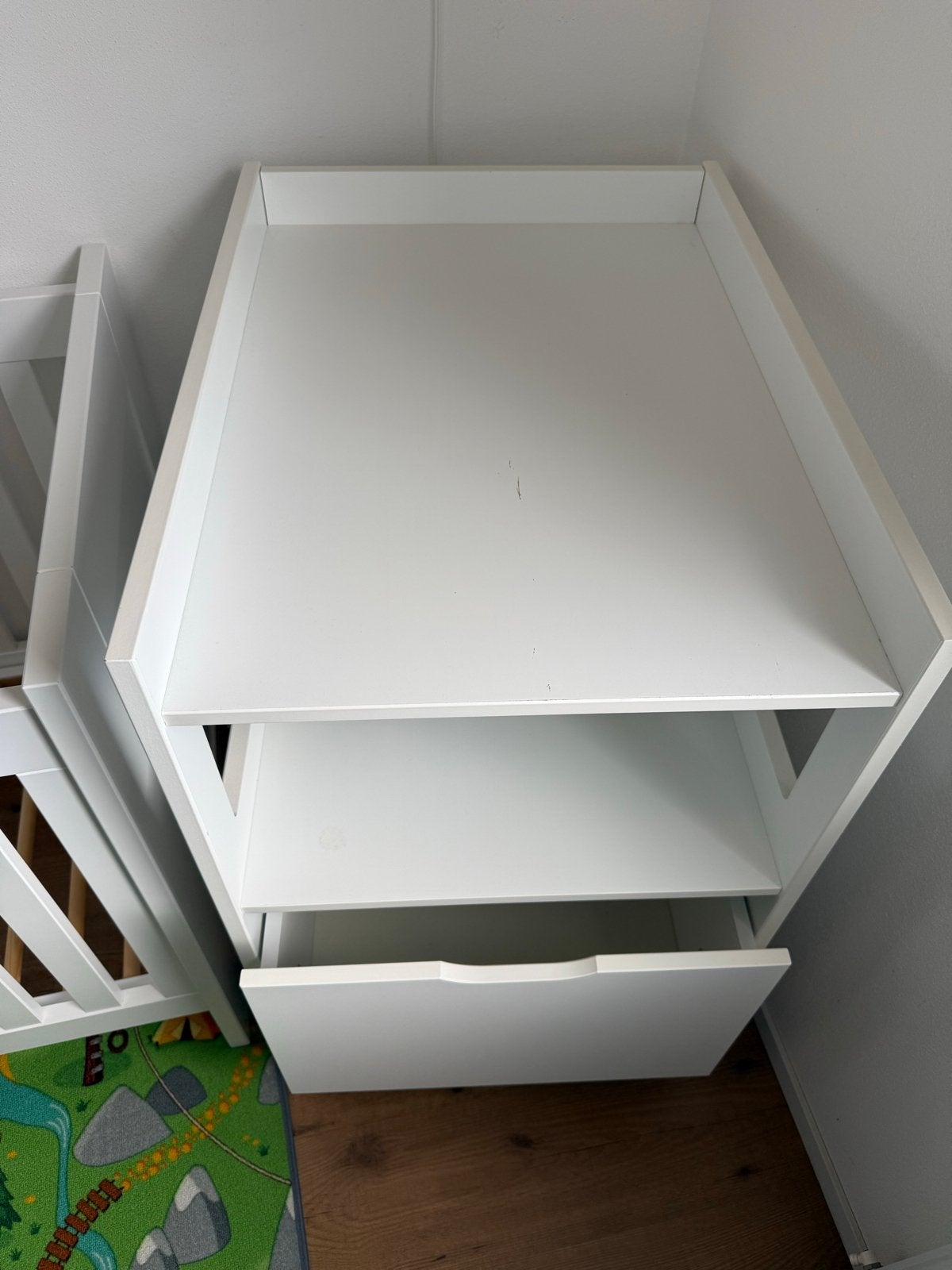 Petite Amélie Vintage Commode wit, Ophalen, Gebruikt, 50 tot 70 cm, 75 tot 100 cm