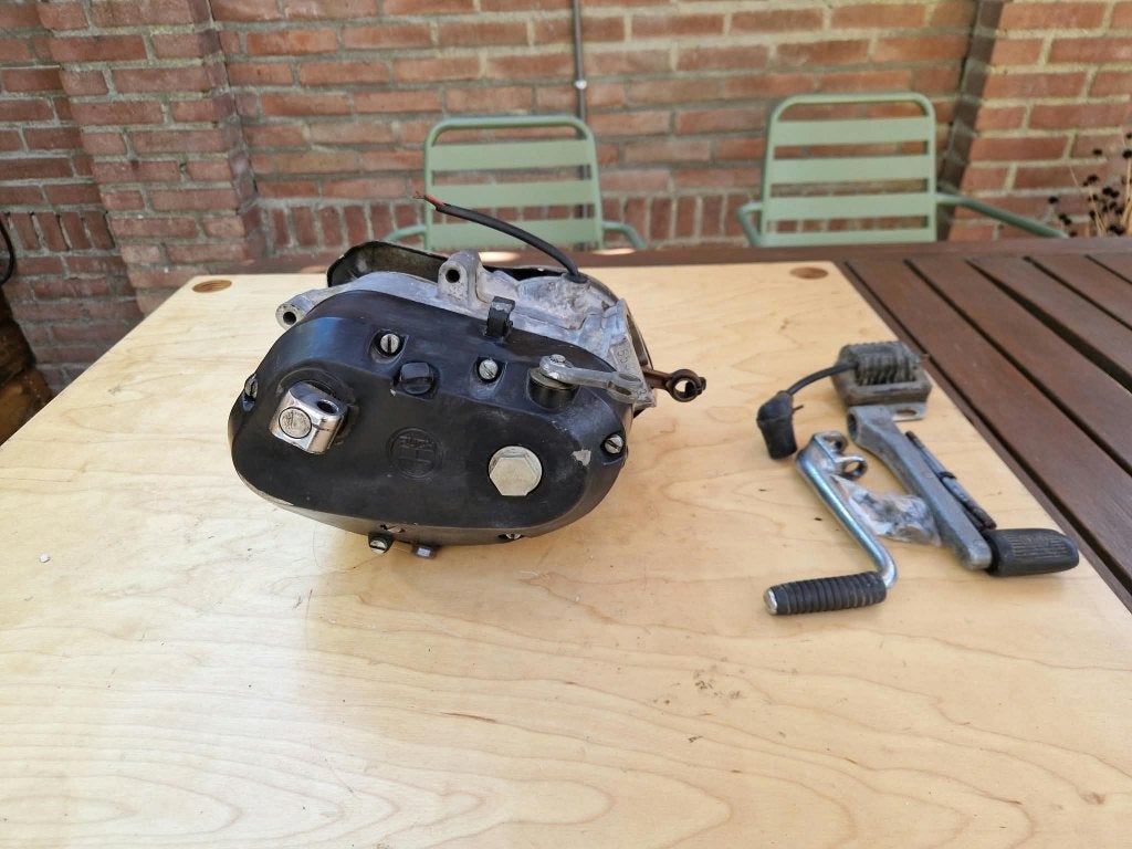 Puch 4bak 74cc grote spoelpoorten voor Monza, M50, VZ50 etc, Fietsen en Brommers, Ophalen of Verzenden, Gebruikt, Blok