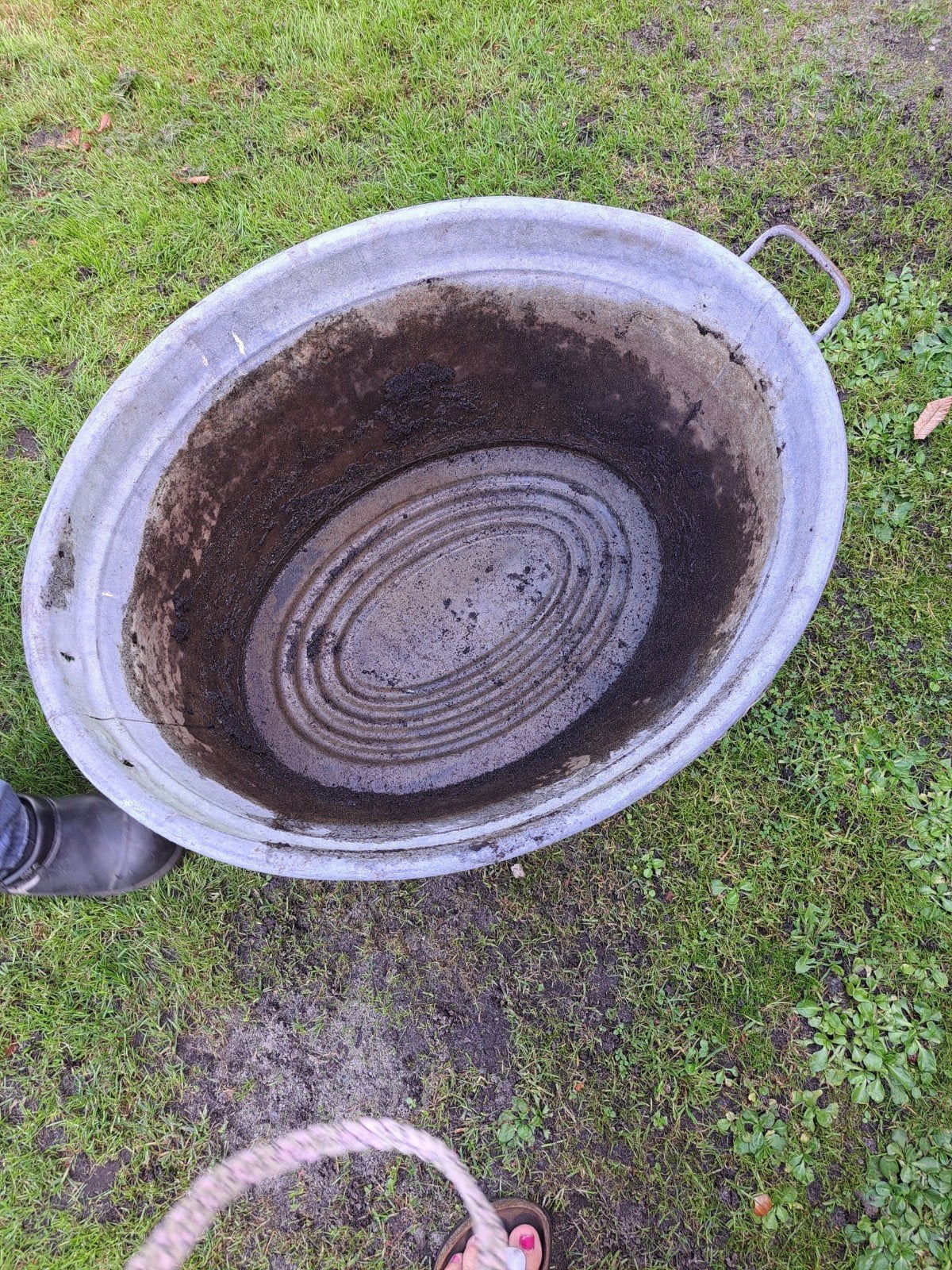 Zinken Wasteil - Decoratief of voor Tuin, Ophalen