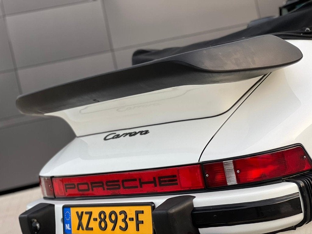 Porsche 911 Carrera 3.2 1986 - Cabriolet - Grandprix wit, foto 10