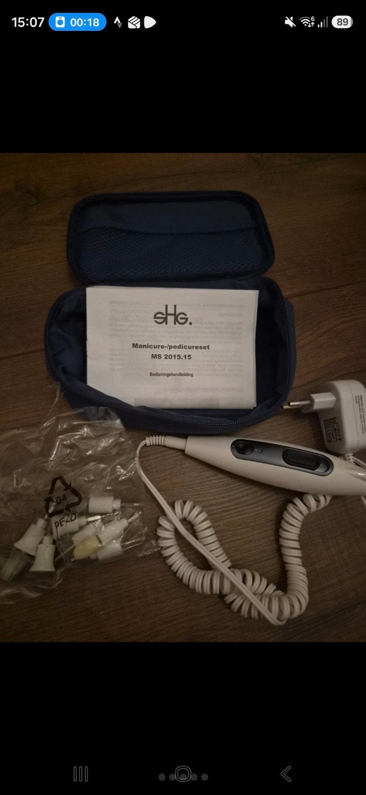 SHG Manicure-/pedicureset, Ophalen of Verzenden, Nieuw, Hand- en Voetverzorging