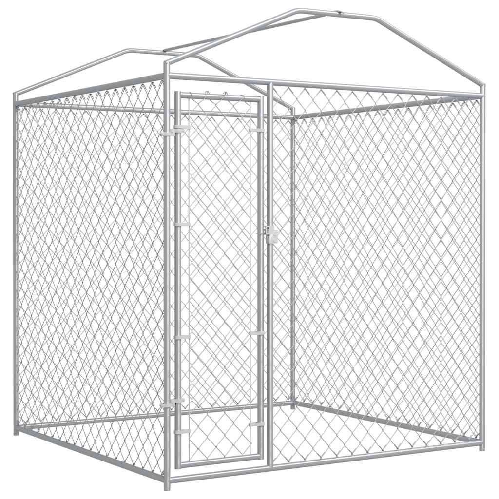 Hondenkennel hondenkooi buiten + dak 2x2x2,3 GRATIS BEZORGD!, Hondenkennel, 110 cm of meer, 100 cm of meer, Verzenden