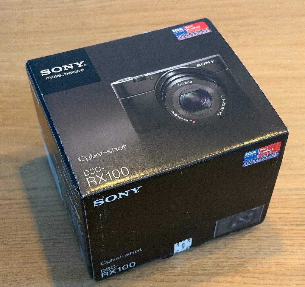 Sony Cybershot DSC-RX100 camera, Ophalen, Compactcamera, Sony, 20 megapixels
