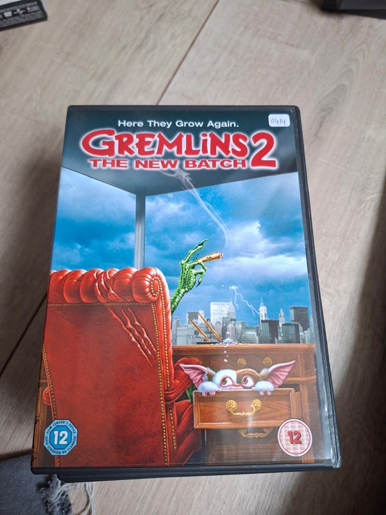 Gremlins 2: The New Batch DVD, Gebruikt, Tekenfilm, Amerikaans, Ophalen of Verzenden