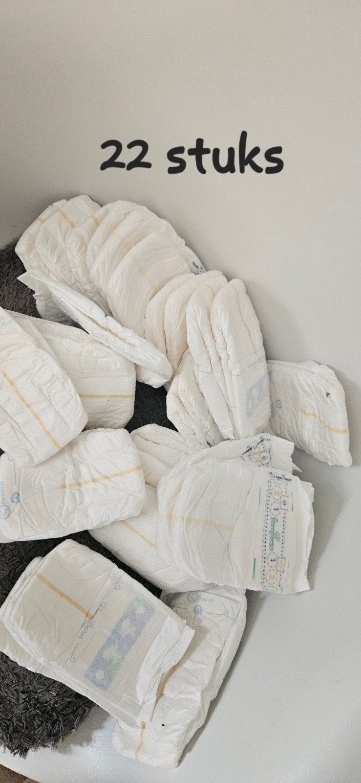luiers maat 0 kruidvat pampers 22 stuks, Kinderen en Baby's, Ophalen of Verzenden, Nieuw