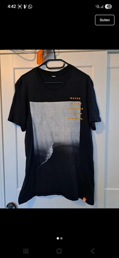 Print shirt, Ophalen of Verzenden, Nieuw, Maat 46 (S) of kleiner, Zwart