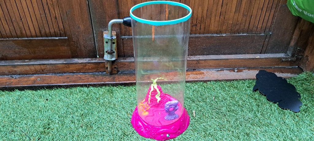 te koop ronde kunstoffen aqarium met gekleurde lampjes, Nieuw, Overige merken, Ophalen of Verzenden, Leeg aquarium