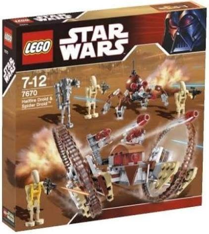 lego 7670 hailfire droid, Gebruikt, Star Wars, Lego, Ophalen of Verzenden