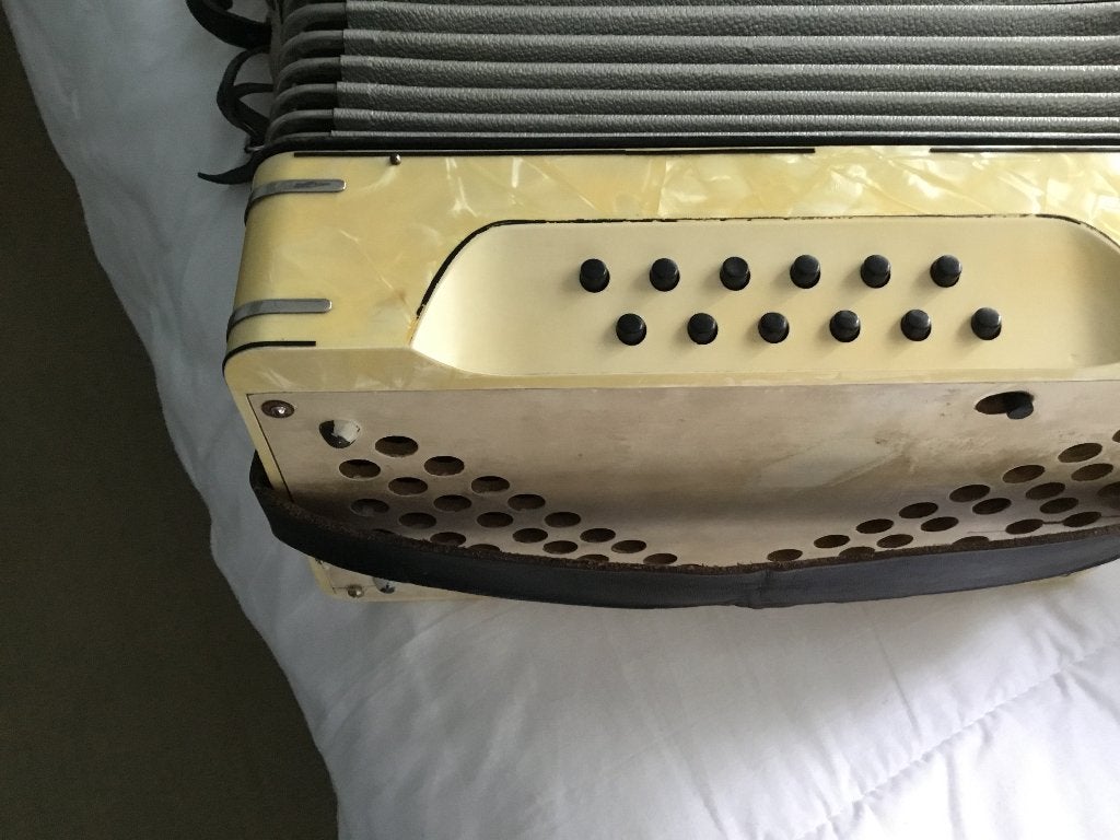 Accordeon, Gebruikt, Overige formaten, Met koffer, Hohner