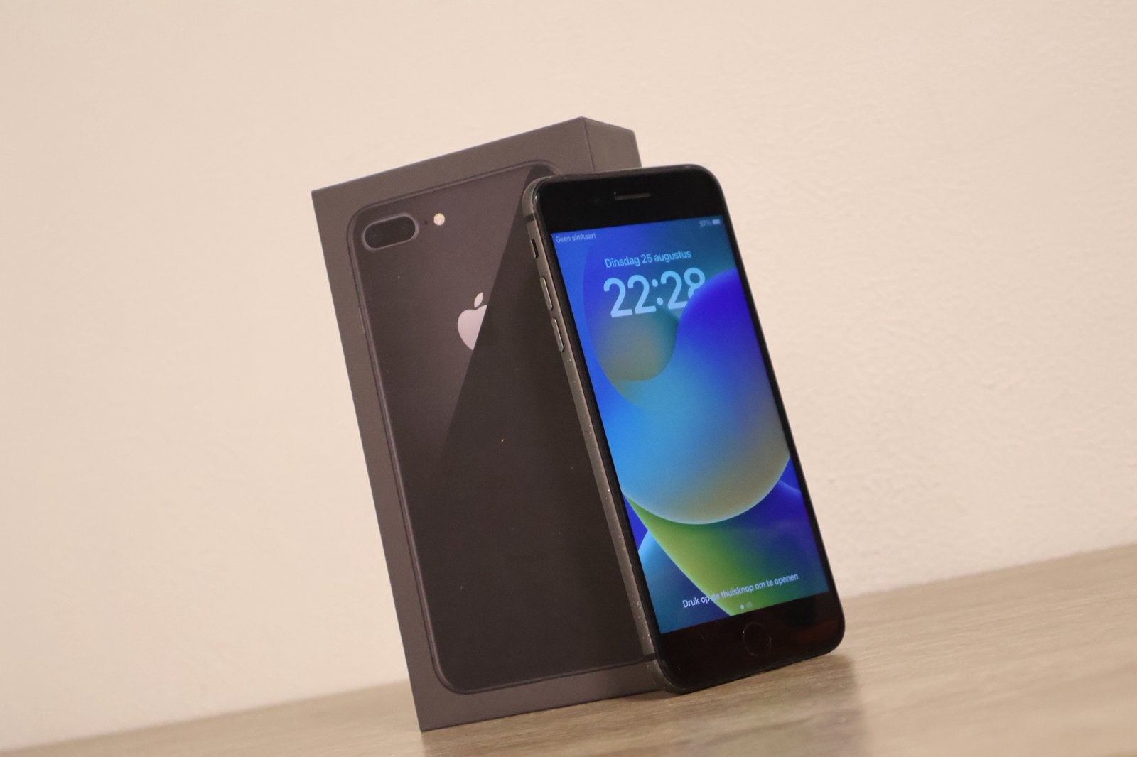 Apple iPhone 8 Plus 64GB Zwart 100% Batterij, Telecommunicatie, Mobiele telefoons | Apple iPhone, IPhone 8 Plus, Zwart, Ophalen of Verzenden