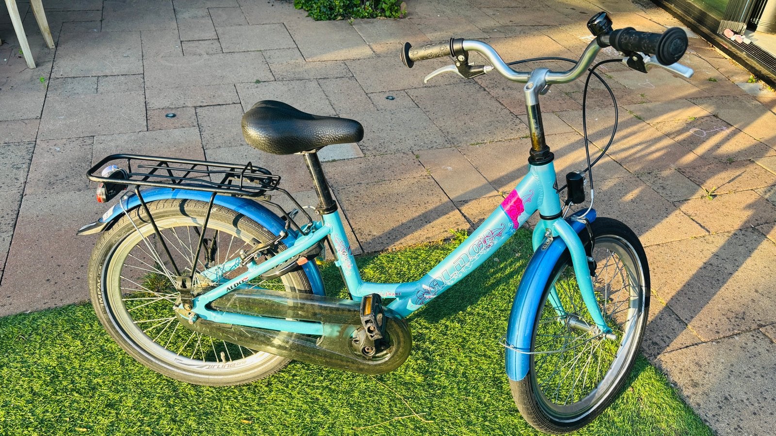 Kinderfiets 20 inch - ALDO, Ophalen, Zo goed als nieuw, Velgrem, 16 tot 20 inch