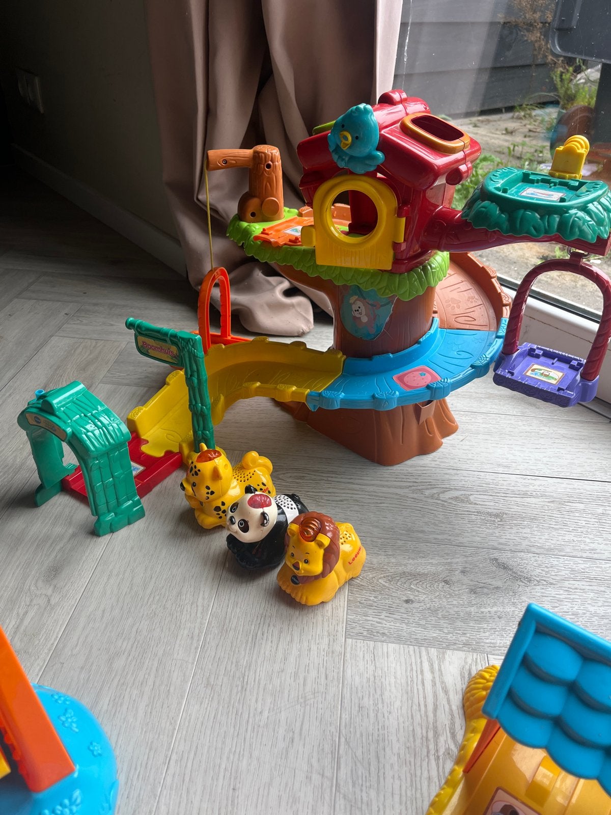 VTech Zoef Zoef Dieren: Boerderij, Boomhuis en Circus, Ophalen of Verzenden, Gebruikt, Overige typen, Met licht
