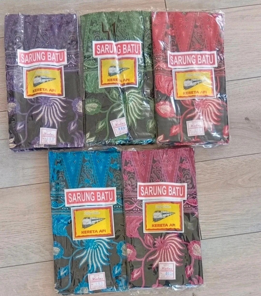 5x Nieuwe Sarung Batik Indonesië - Diverse Kleuren, Ophalen of Verzenden, Nieuw