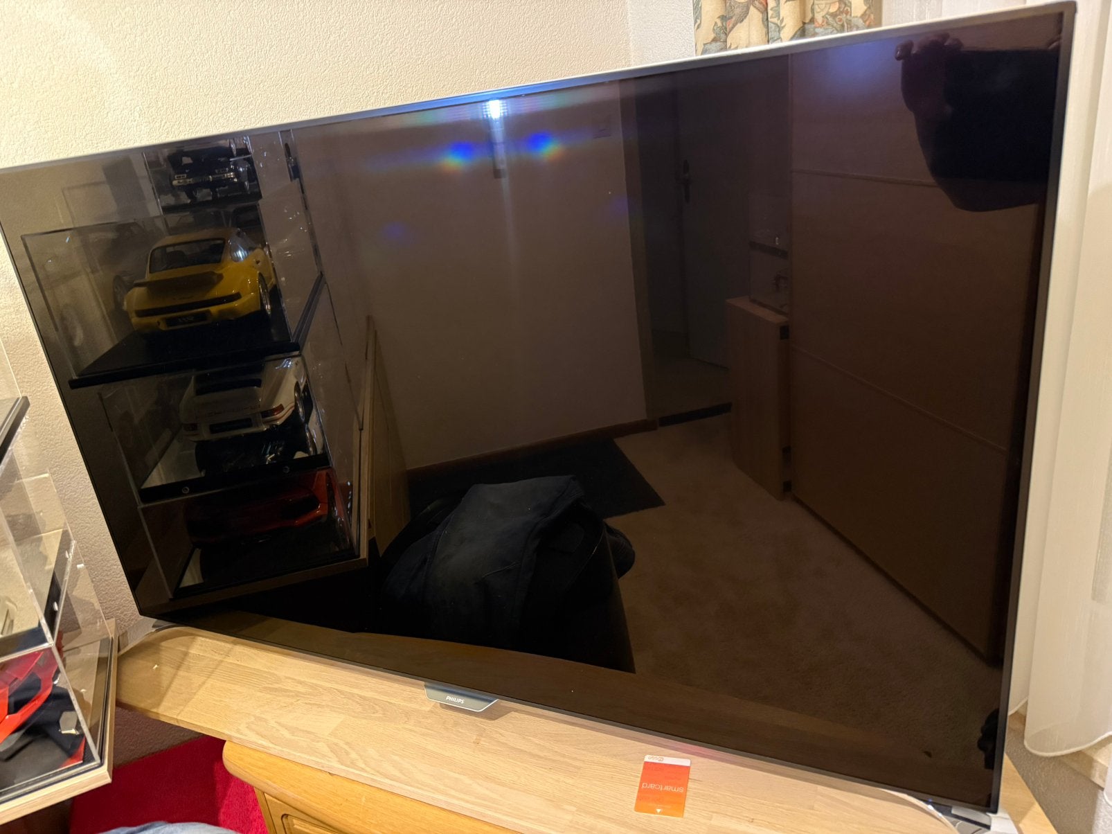 Philips full hd full 3d ambilight tv 9000 serie 55 inch, Ophalen, Philips, 50 Hz, Zo goed als nieuw