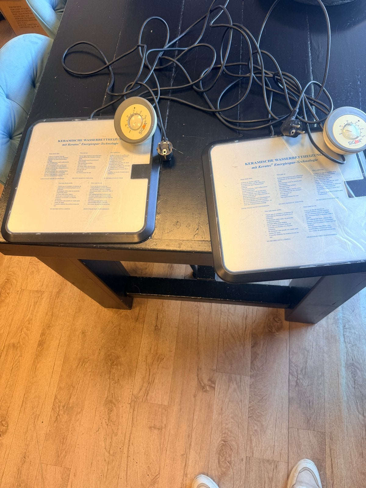 2 stuks Waterbed verwarmingselementen - SIGMA Keramische, Huis en Inrichting, Duo-systeem, Info@opnivo.nl, Ophalen of Verzenden