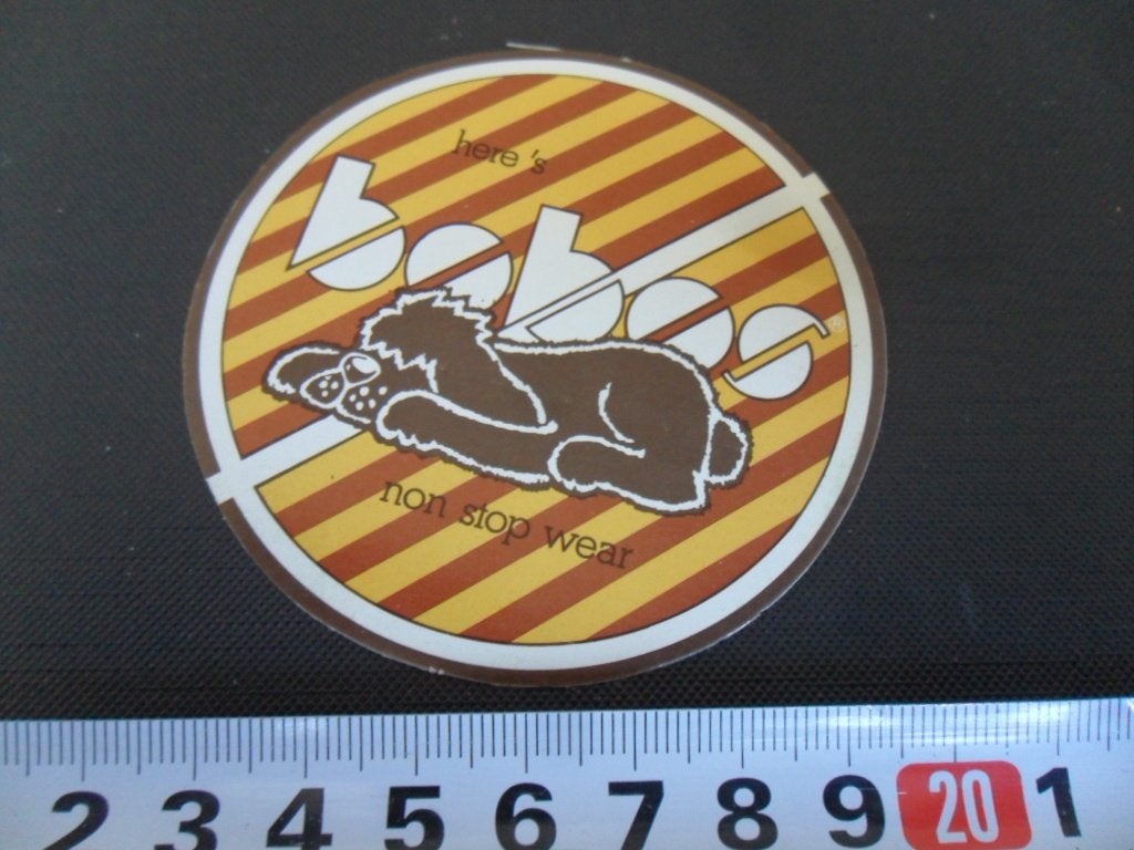 sticker hereé BOBOS non stop wear, Ophalen of Verzenden, Zo goed als nieuw
