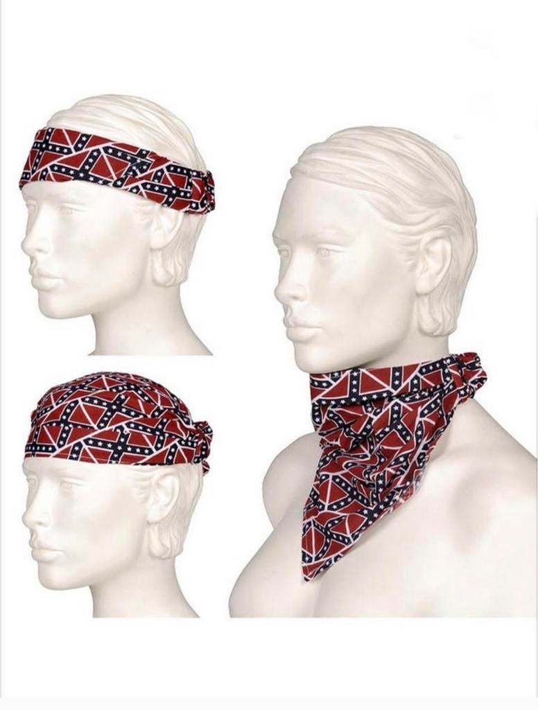 Fostex 3-in-1 Bandana met Vlam Design - 100% Katoen, Ophalen of Verzenden, Nieuw, Muts