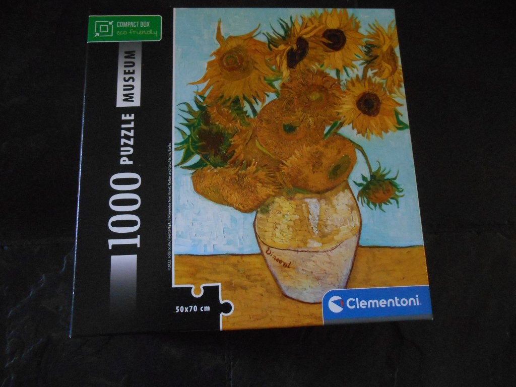 Zonnebloemen legpuzzel, Hobby en Vrije tijd, Denksport en Puzzels, Ophalen of Verzenden, 500 t/m 1500 stukjes, Zo goed als nieuw