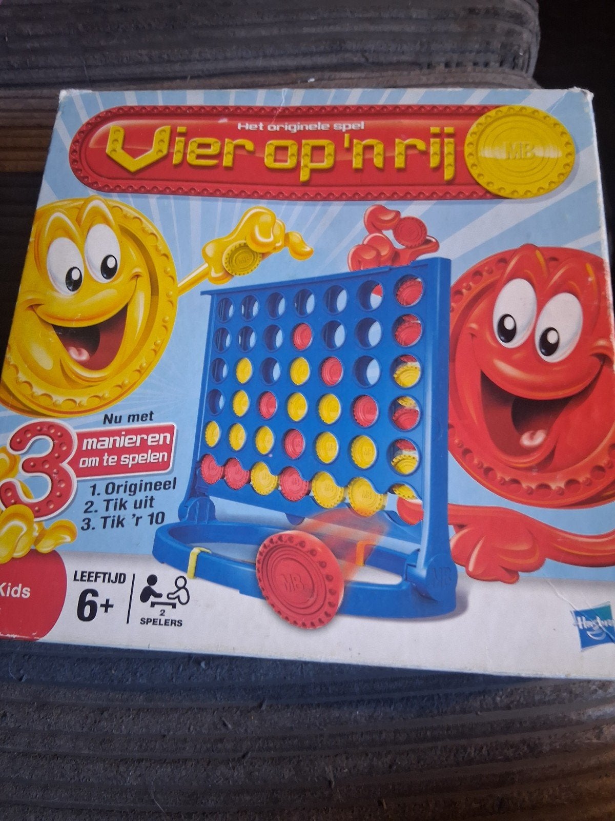 Vier op 'n rij - Hasbro, Ophalen of Verzenden, Gebruikt