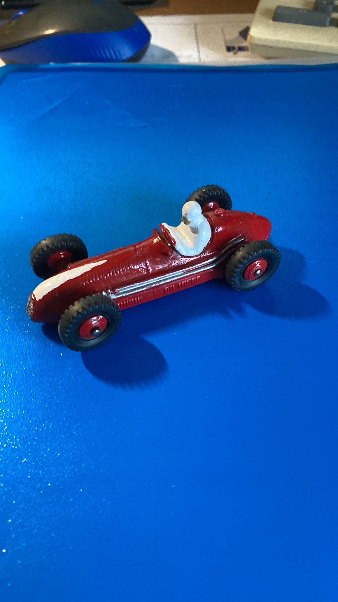 Dinky Toys Maserati racewagen no 23 I, Ophalen of Verzenden, Zo goed als nieuw, Auto, Dinky Toys