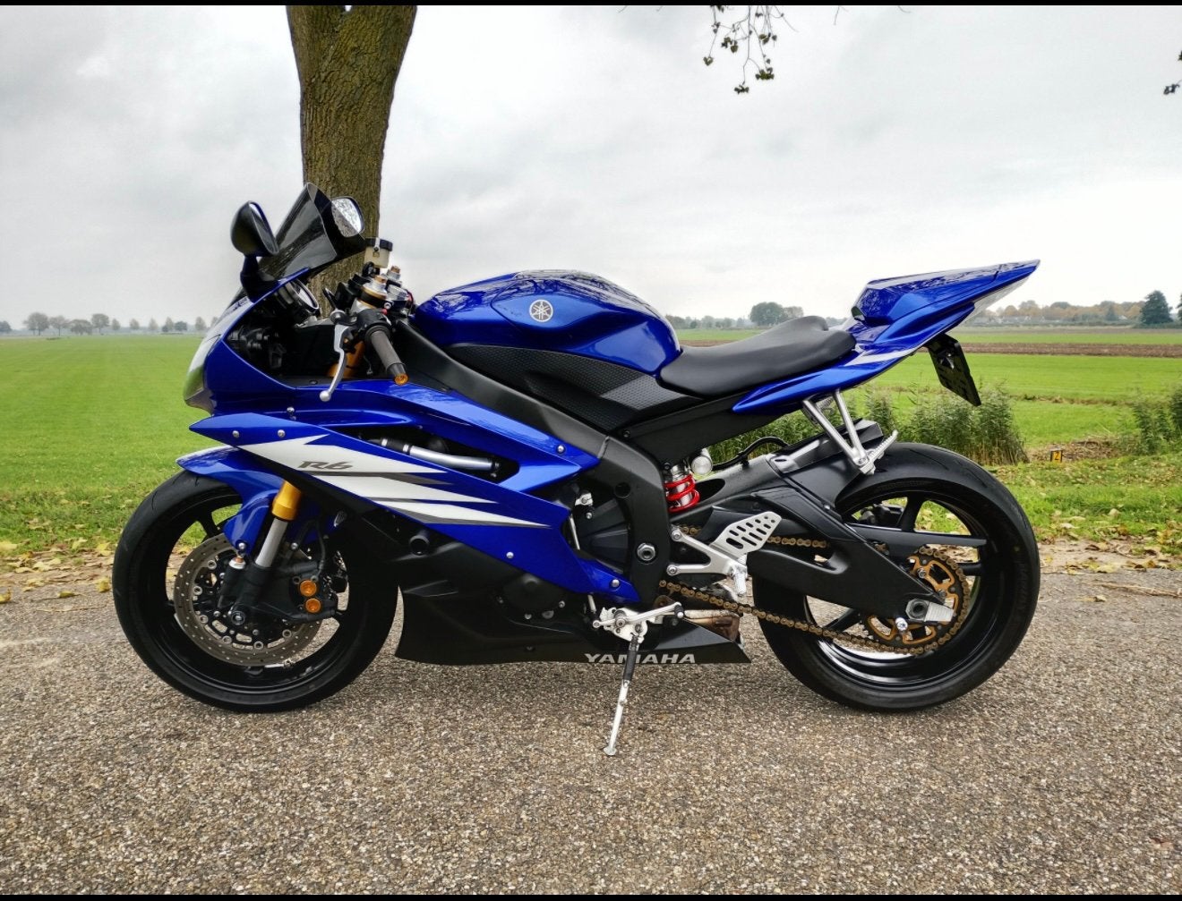 Yamaha R6 blauw, Motoren, Motoren | Yamaha, Sportuitlaat, Motorrijbewijs A, Super Sport, Particulier