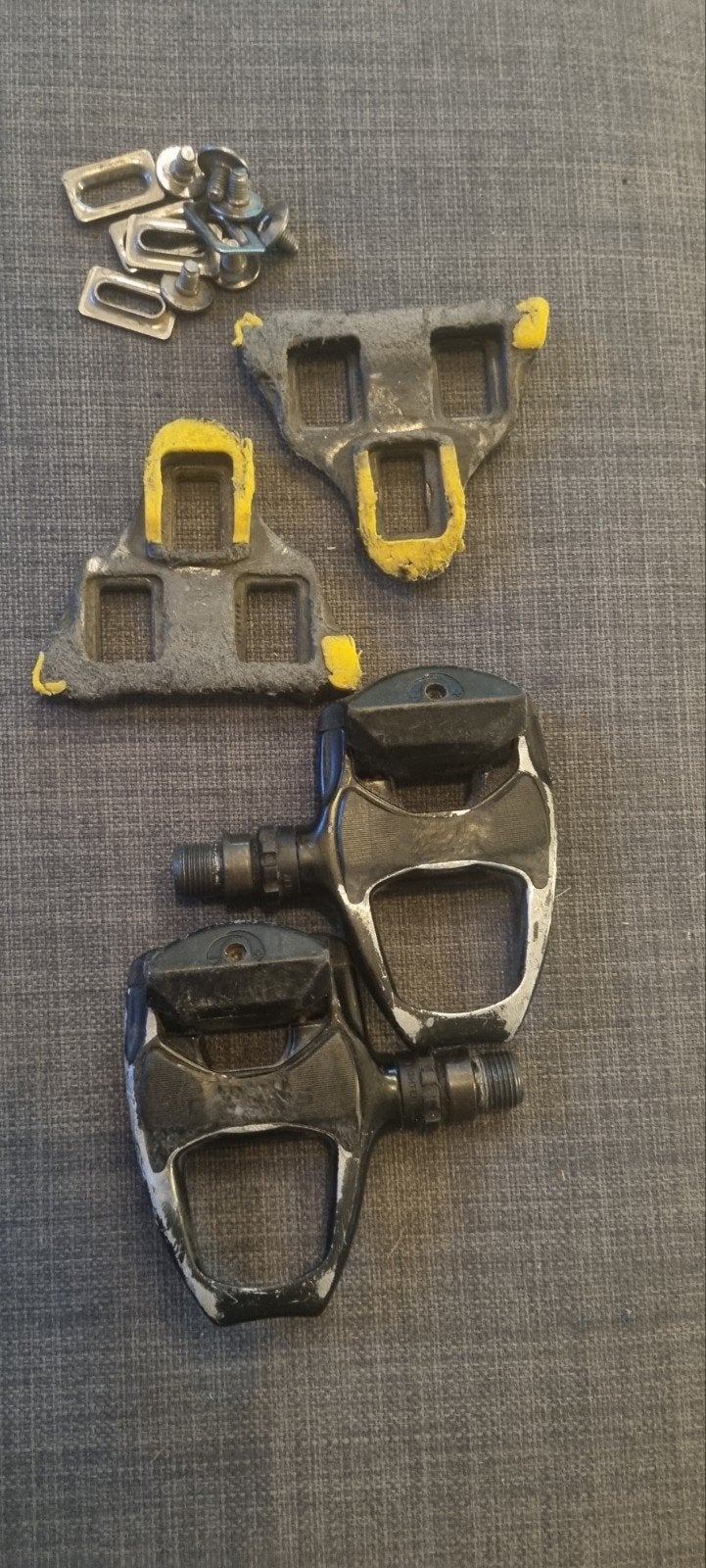Shimano klikpedalen racefiets - ideaal voor beginners, Fietsen en Brommers, Fietsonderdelen, Crankstel of Pedalen, Gebruikt, Ophalen of Verzenden